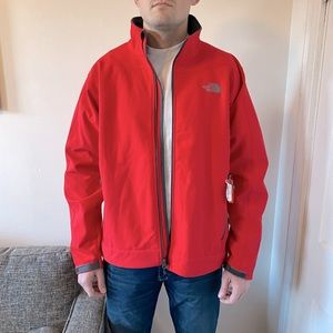 The North Face Fleece Lined Cheroot Jacket in red